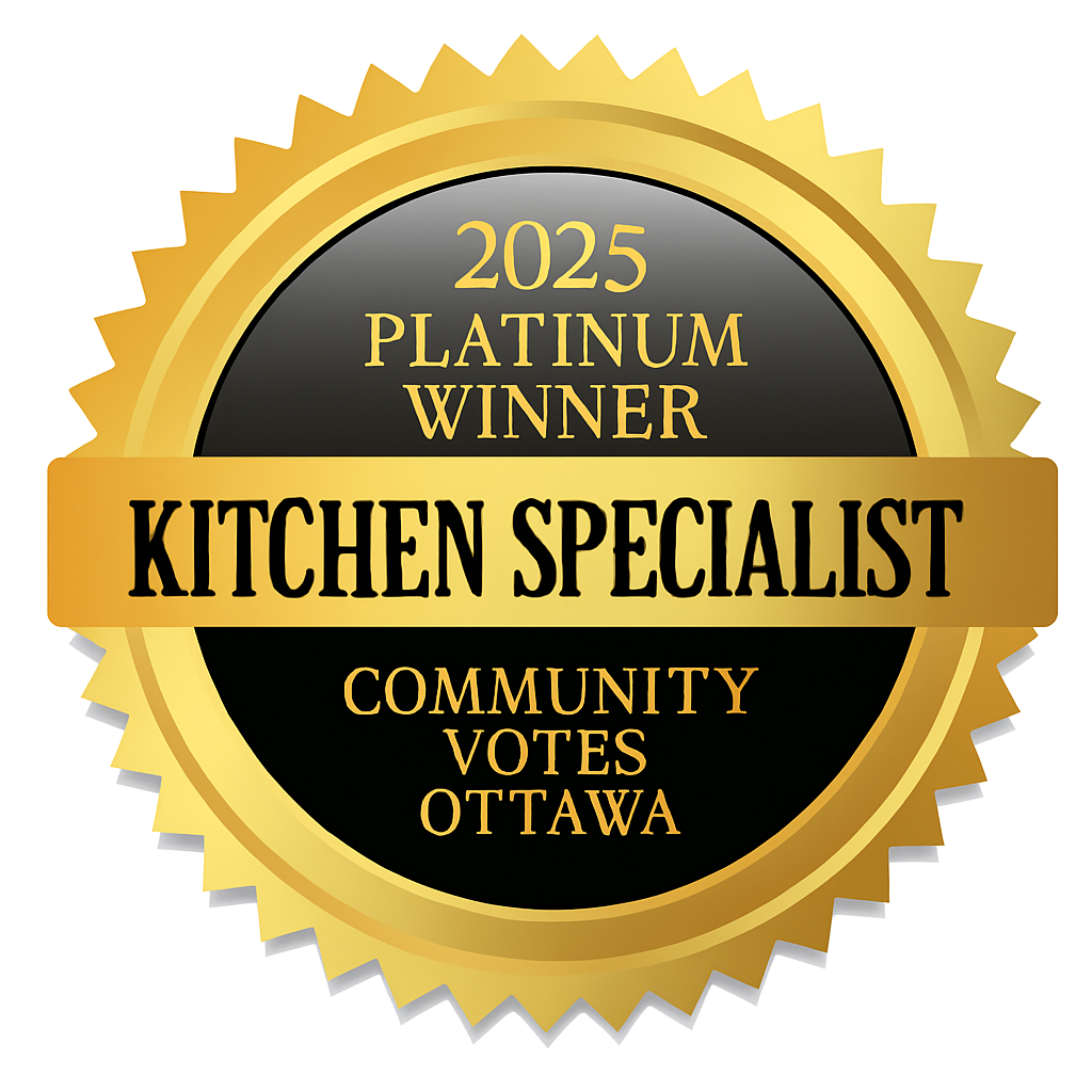 2025 Platinum Winner - Kitchen Specialist - Community Votes Ottawa
