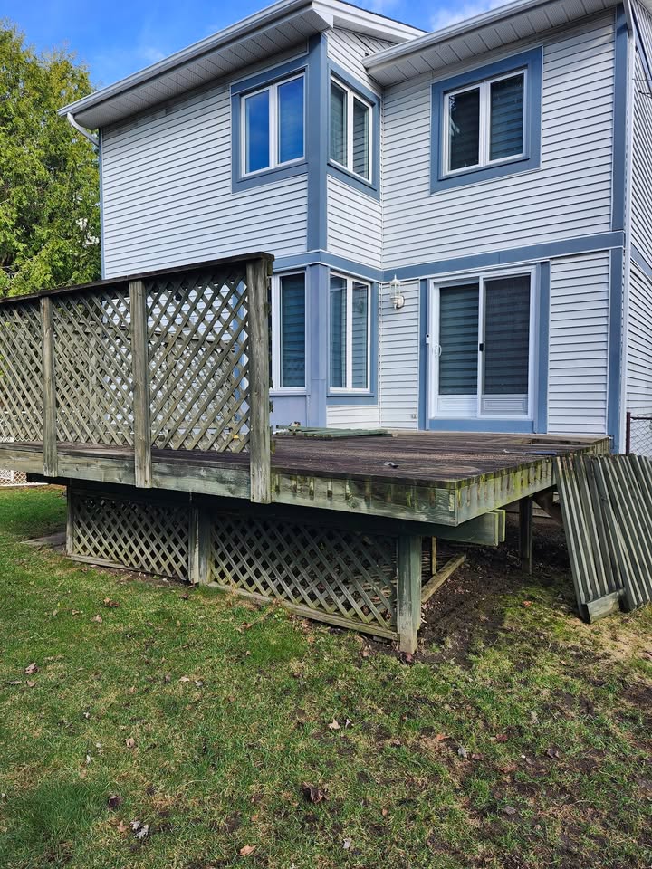 Justyn Rook - Contractor can you make this deck nice without replacing all the f... - Image 1