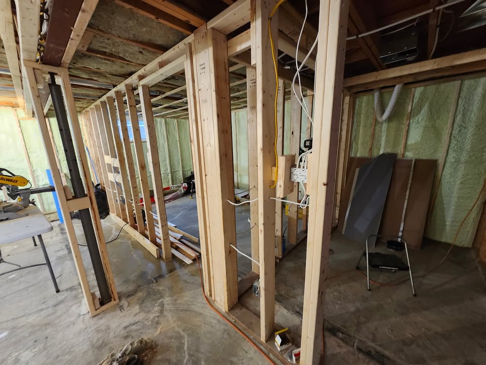 Another basement and addition of basement bathroom in the works, Finishing up th... - Image 2