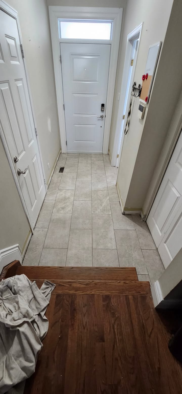 Customers foyer tile was cracking and Grout was popping out. - Image 2