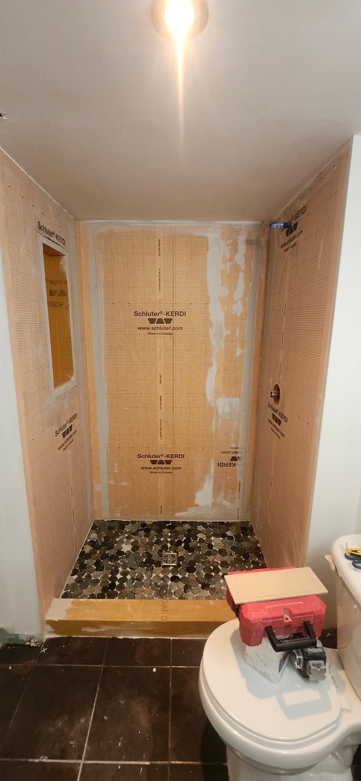 New shower completed, - Image 4