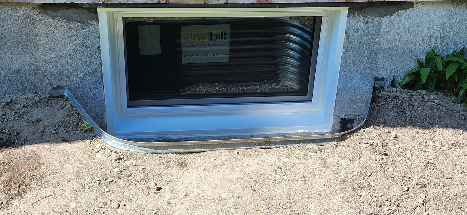 Another egress window complete and permit closed. - Image 1
