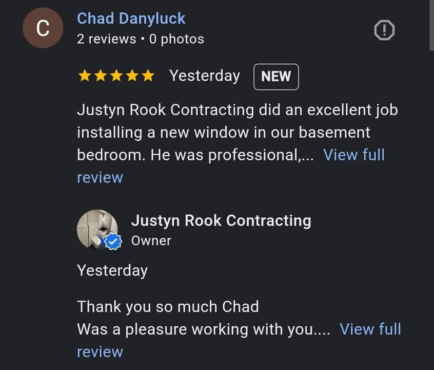 Another egress window complete and permit closed. - Image 2