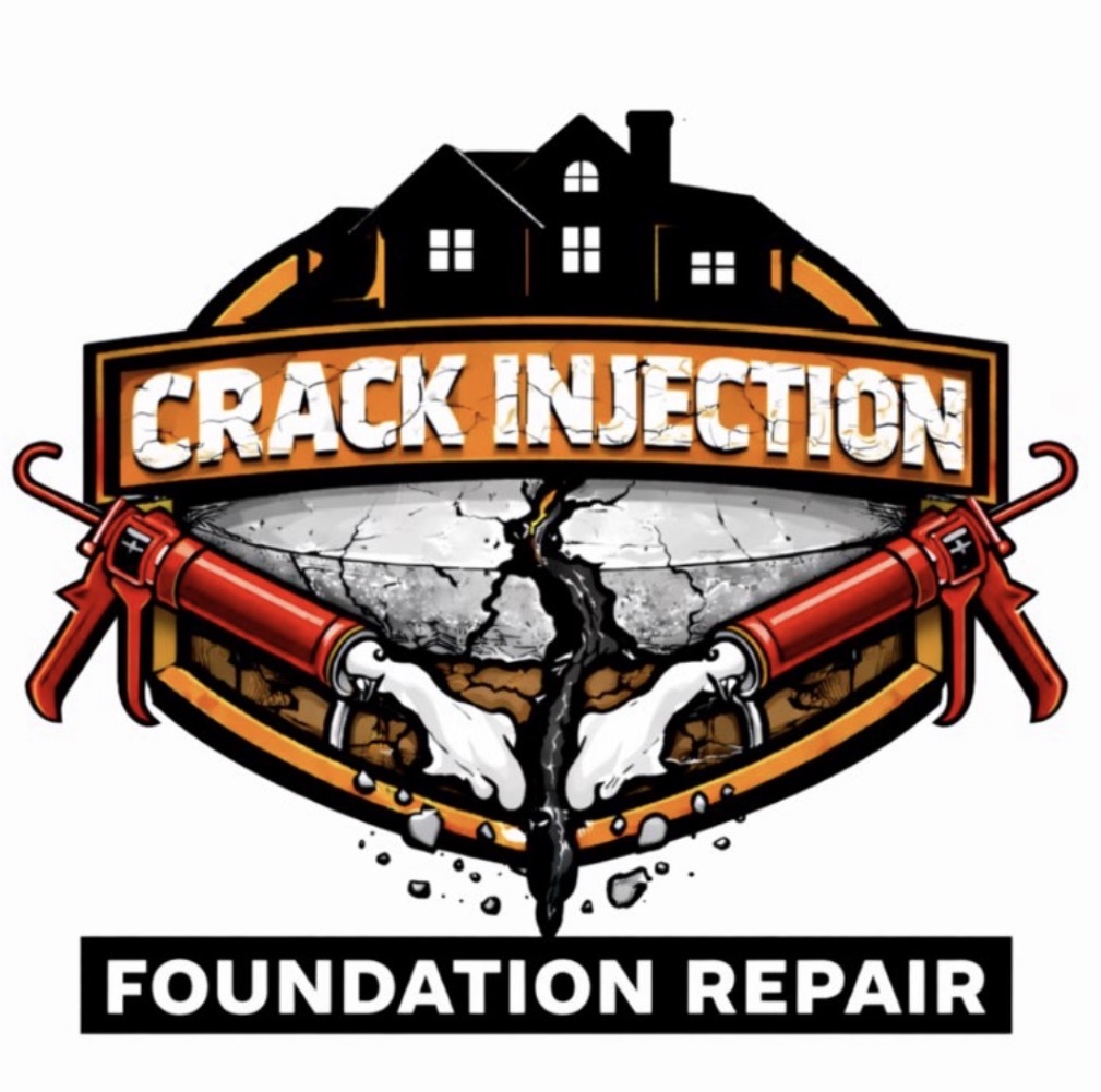 Crack injection foundation repair