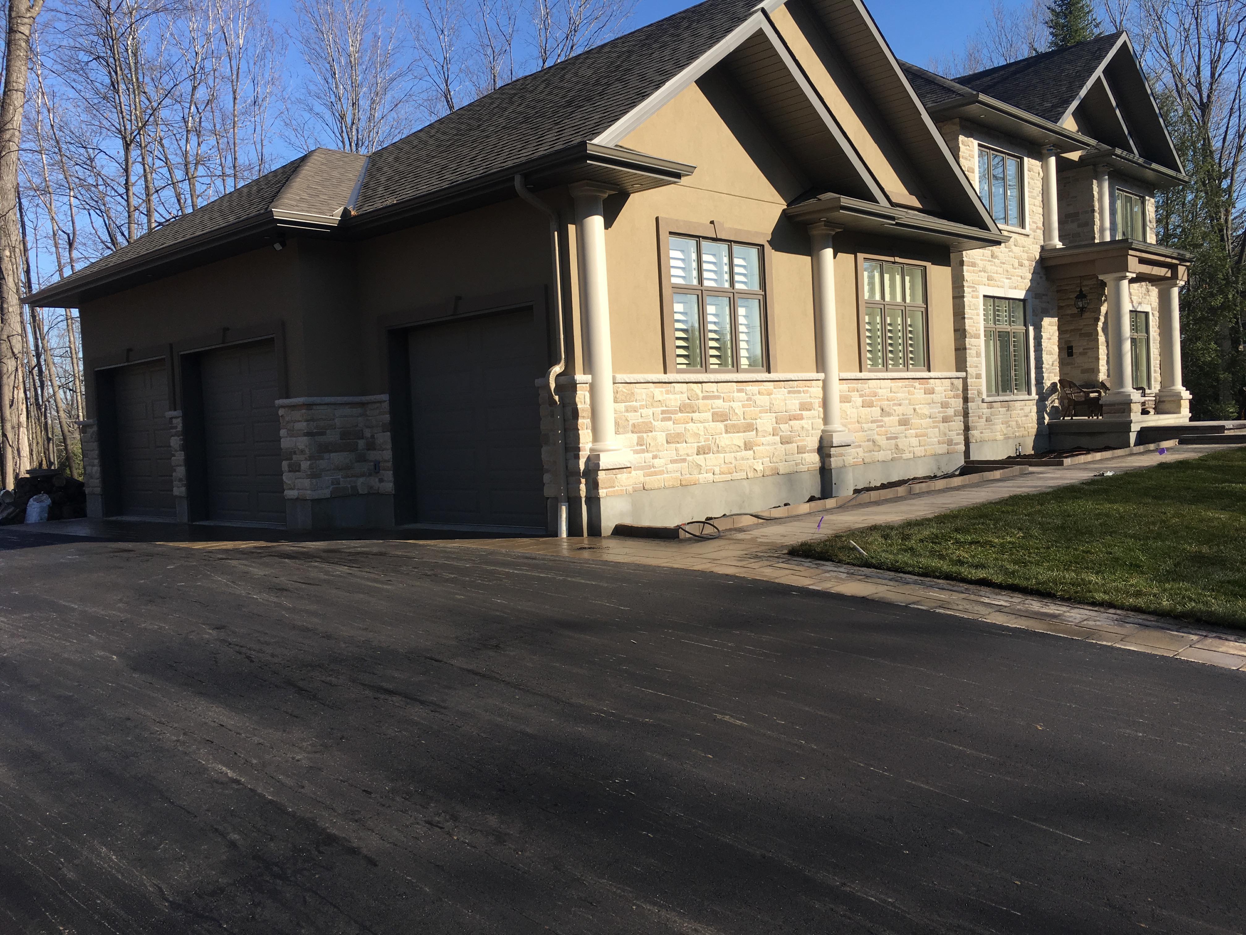 Residential driveway