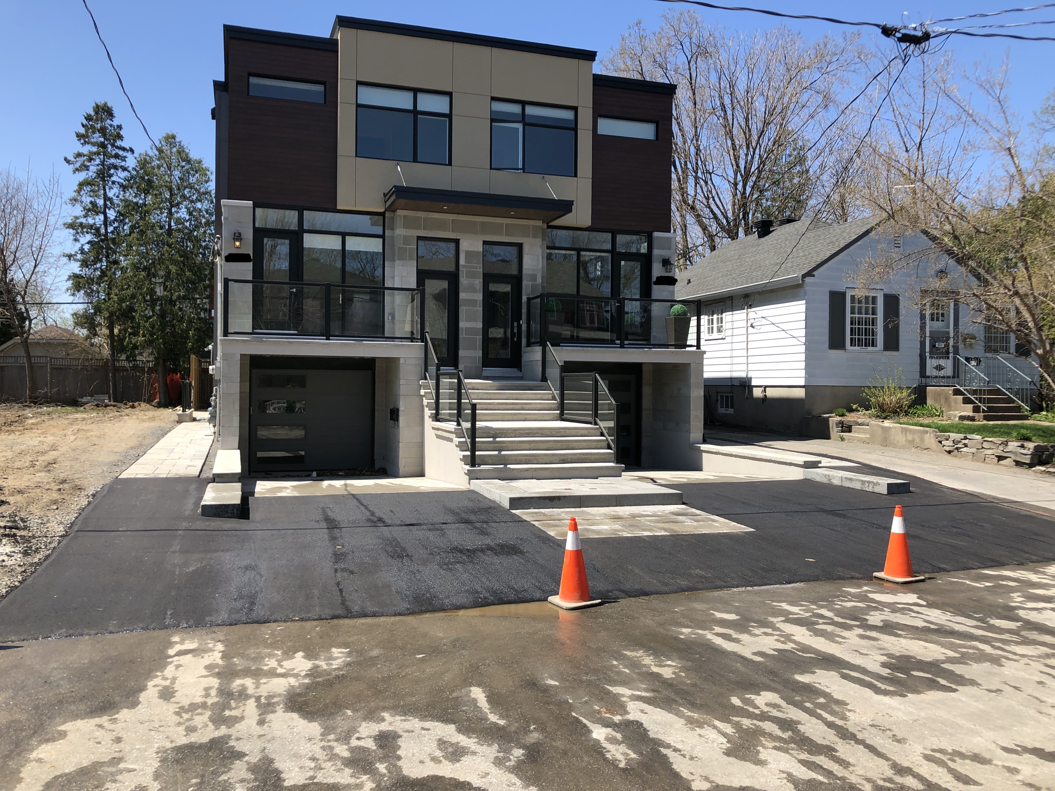 Residential driveway