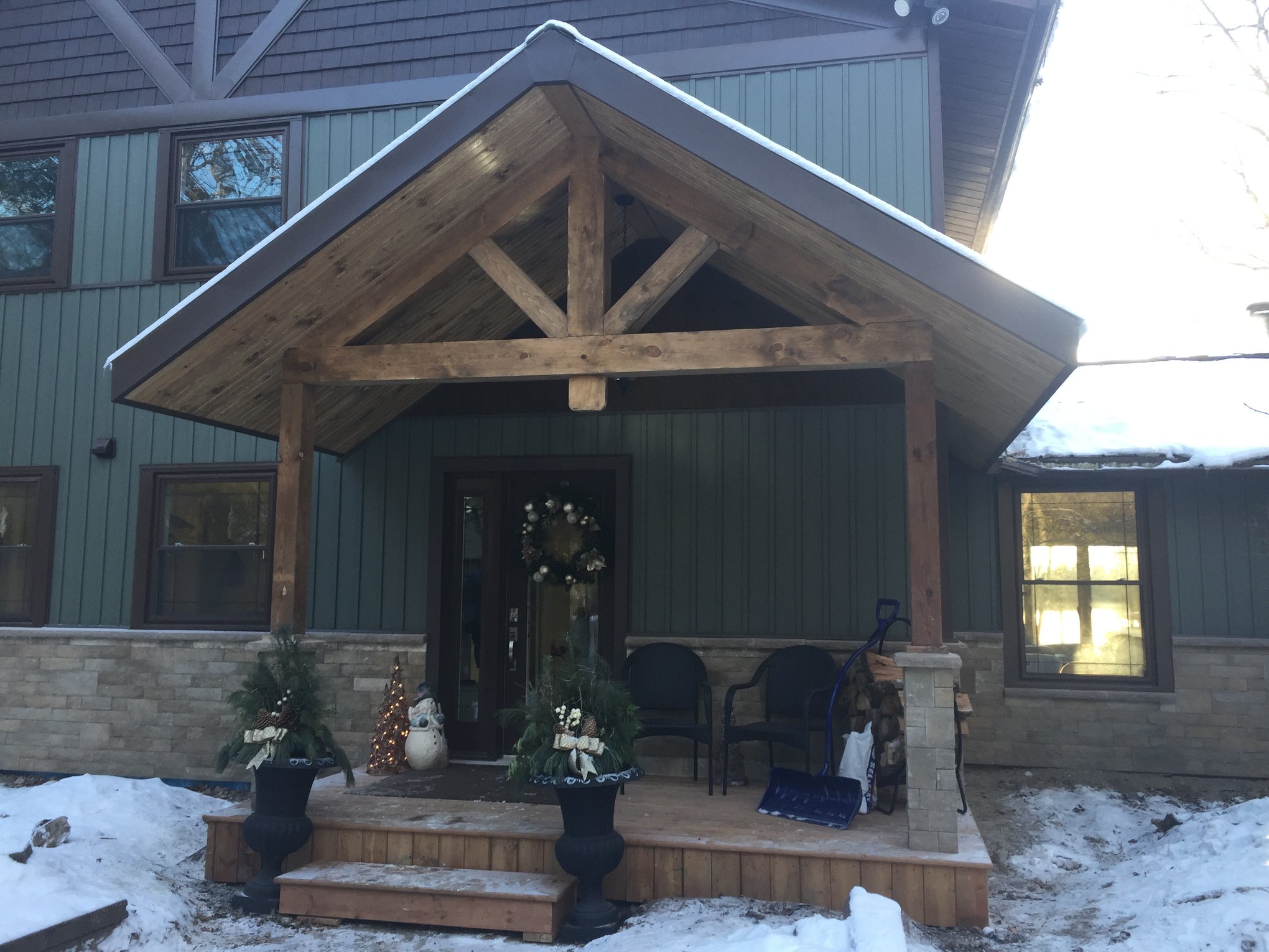 Mud Room Addition After