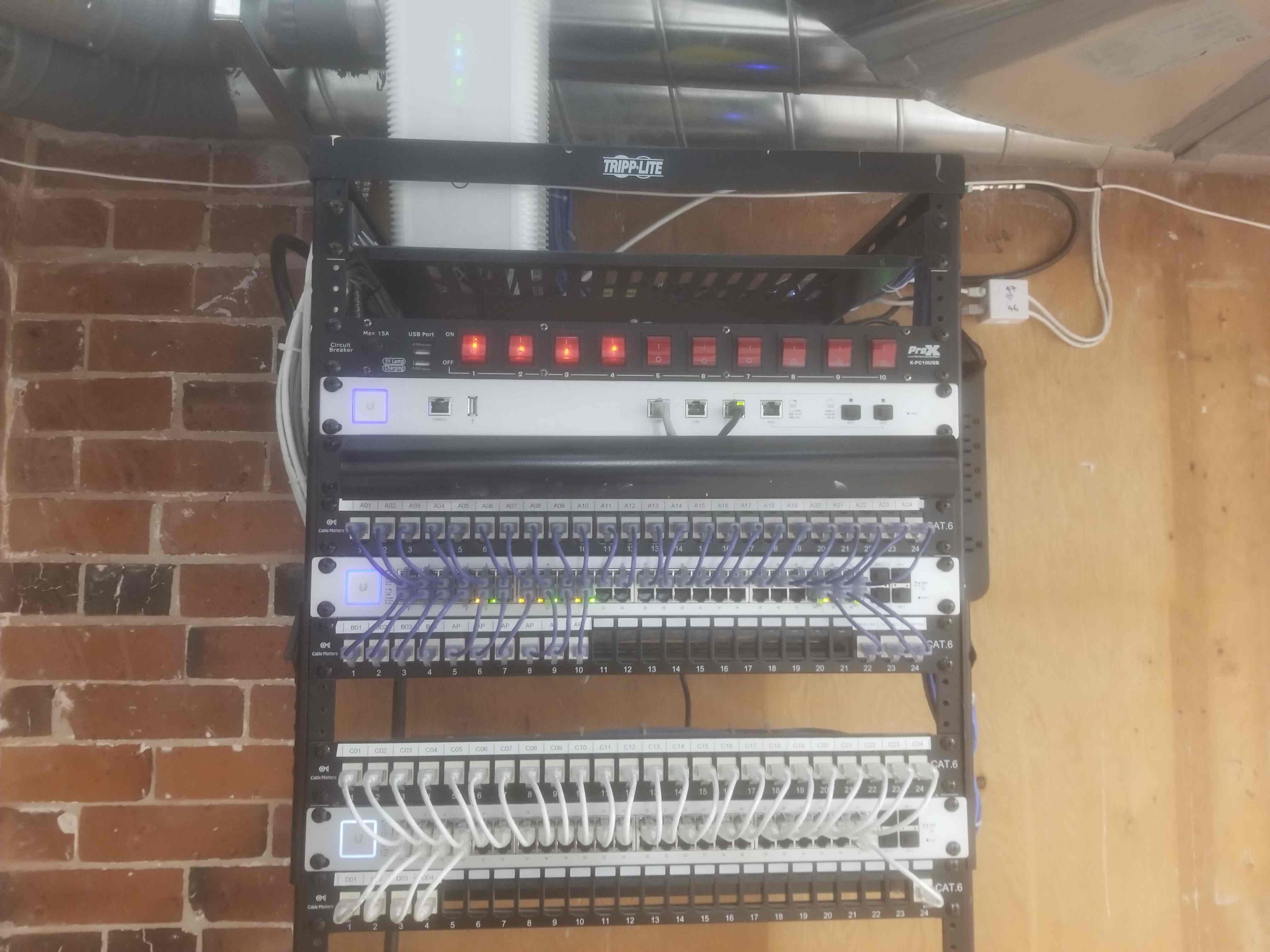 full building wiring,network,access points