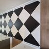 Intricate Custom Transition From Tile-Hardwood