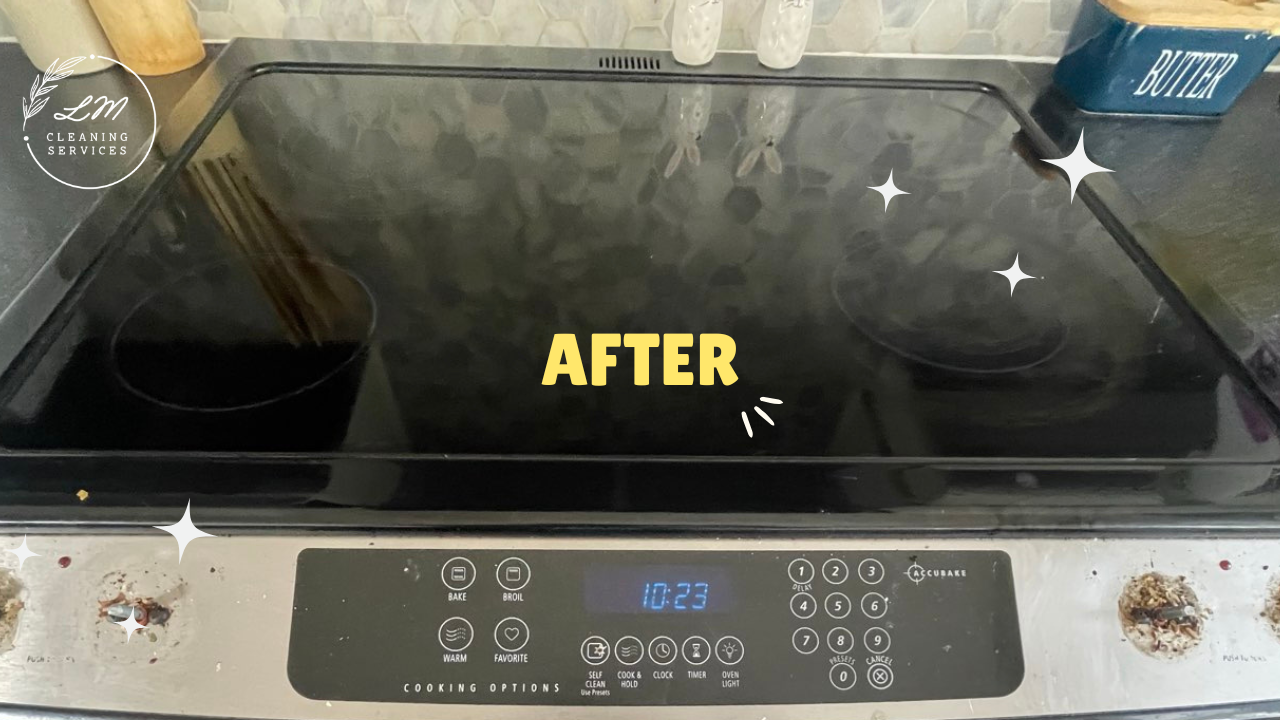 Before & After: Kitchen Stove Top ✨ - After