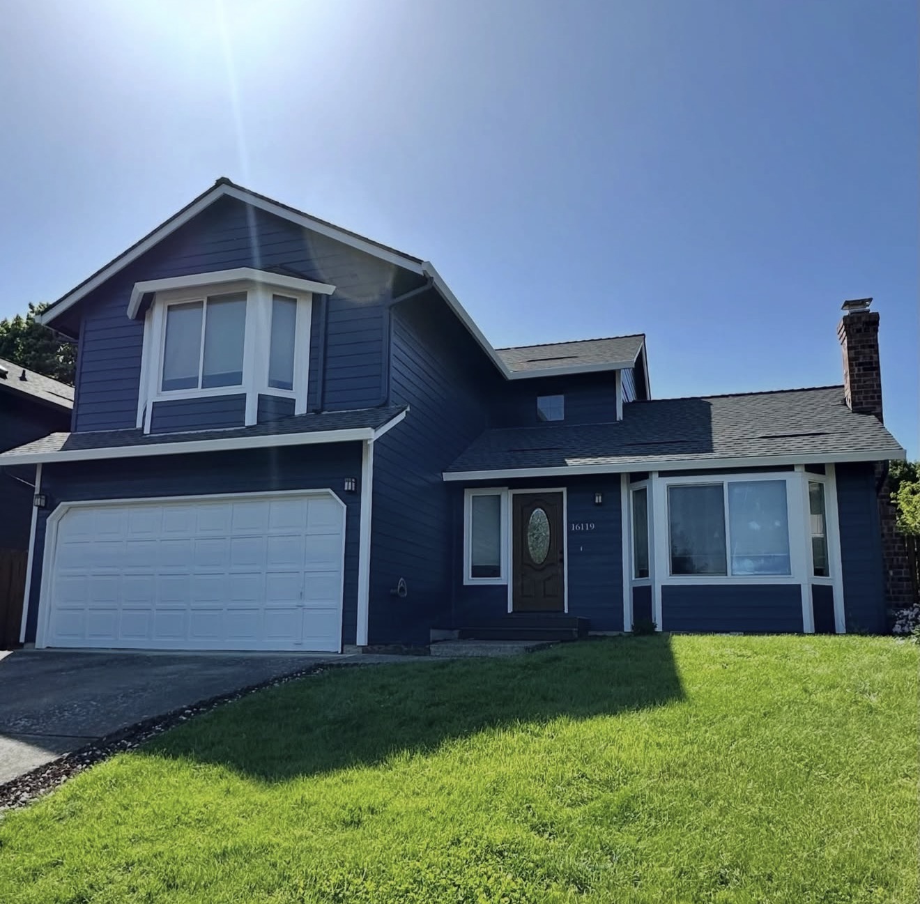 Exterior Painting for this beautiful house - After
