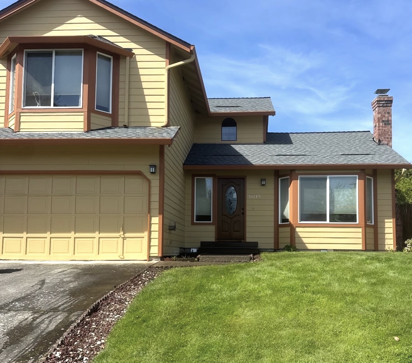 Exterior Painting for this beautiful house - Before
