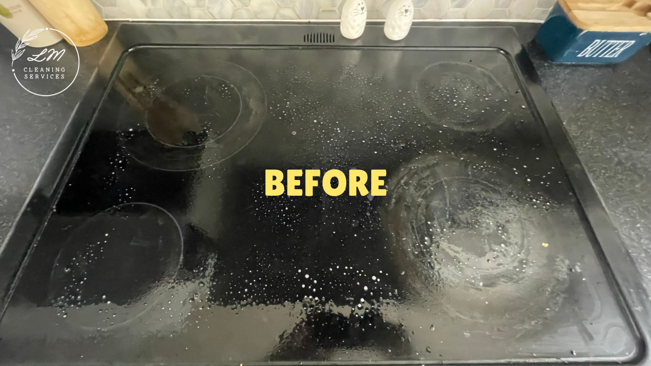Before & After: Kitchen Stove Top ✨ - Before