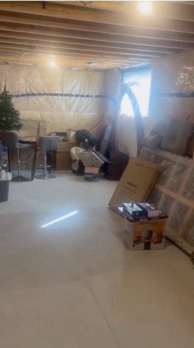 Basement finishing in Manotick - before photo 4