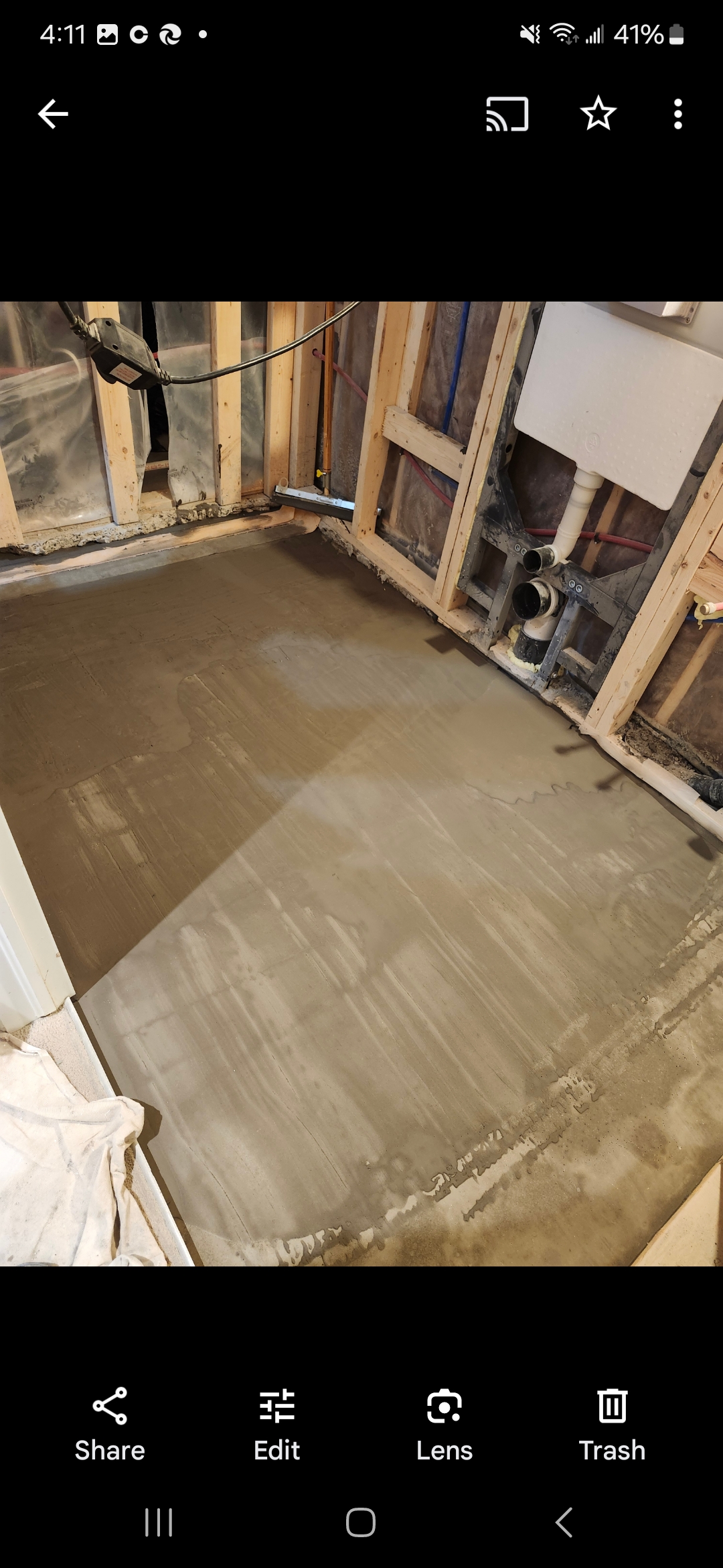 Bathroom renovation in Barrhaven - before photo 1